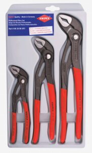 Pliers Set, Knipex 3 Piece Cobra Pliers