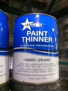 5 GAL. PAINT THINNER