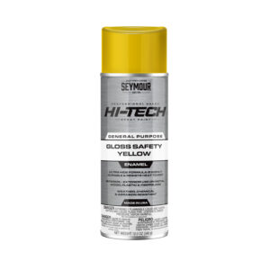 SEYMOUR Hi-Tech Enamel Spray Paint—Gloss Safety Yellow (12 oz)