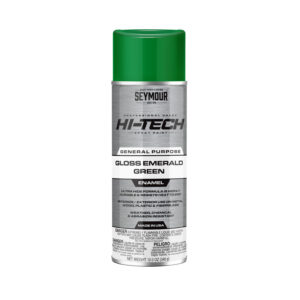 SEYMOUR Hi-Tech Enamel Spray Paint—Gloss Emerald Green (12 oz)