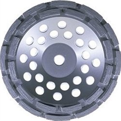HUSQVARNA 4"DOUBLE ROW DIAMOND CUP WHEEL