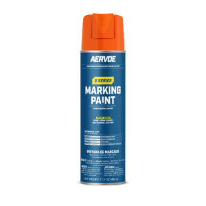SEYMOUR 6-Series Inverted Ground Marking Paint–Fluorescent Orange (17 oz)