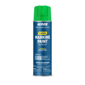 SEYMOUR 6-Series Inverted Ground Marking Paint–Fluorescent Green (17 oz)