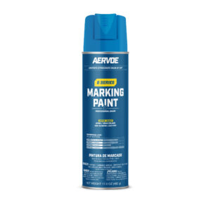 SEYMOUR Aervoe 6-Series Inverted Ground Marking Paint–Fluorescent Blue (17 oz)
