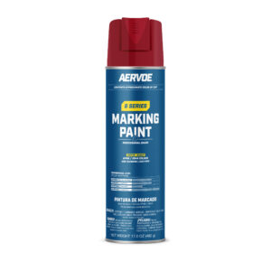 SEYMOUR 6-Series Inverted Ground Marking Paint–Safety Red (17 oz)