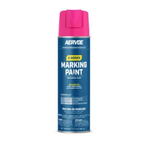 SEYMOUR 6-Series Inverted Ground Marking Paint–Fluorescent Hot Pink (17 oz)