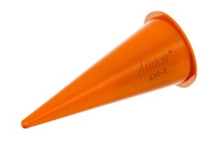 ORANGE PLASTIC NOZZLE FOR