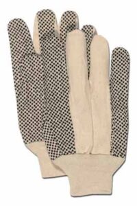 BLACK DOT GLOVE (LG)