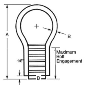 DAYTON F - 42 3/4" LTT INSERT - NC THREADS