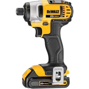DEWALT 20V MAX* Lithium Ion 1/4" Impact Driver Kit