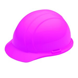 AMERICANA HI-VIZ PINK HARD HAT W/ RATCHET SUSPENSION