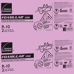 FOAMULAR F-150 RIGID FOAM INSULATION (VARIOUS THICKNESSES)