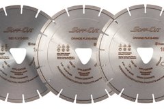 10" X .100 RED SOFF-CUT BLADE