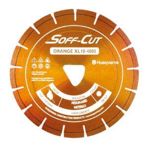 BLADE, DIAMOND 8" x .100 SOFF CUT FLX8-4000 ORANGE