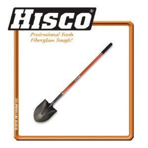 HISCO F.G. LONG HANDLE ROUND POINT SHOVEL
