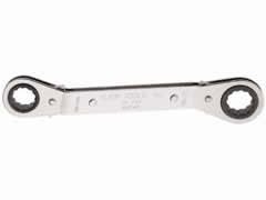KLEIN RATCHETING OFFSET BOX WRENCH