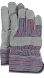 LEATHER PALM GLOVES (LG)