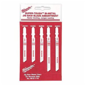 MILWAUKEE J IGSAW BLADE COMBO PACK 5/PK