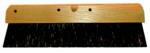 24" FINISH BROOM POLY BRISTLE