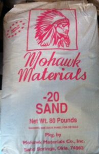 FINE GRADED SAND -20