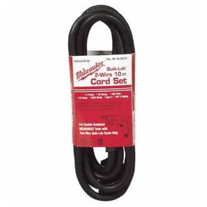 MILWAUKEE 10'QUICK-LOK CORD 2-PRONG