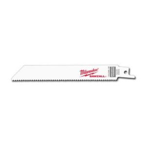 MILWAUKEE 6" 10 TPI Sawzall® Blades (5 Pk)