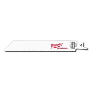 MILWAUKEE 6" 24 TPI Sawzall® Blades (5 Pk)