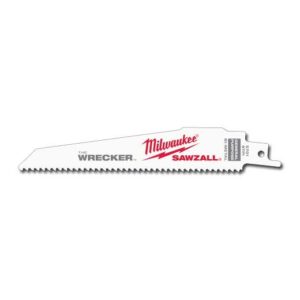 MILWAUKEE 6" 8 TPI The Wrecker™ Sawzall® Blade (5 Pk)