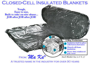 Closed-Cell Insulating Blankets 6' x 25'- RENTAL