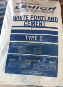 WHITE PORTLAND TYPE 1