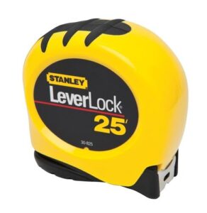 25' x 1" Stanley LeverLock Tape Measure