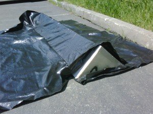 TRIANGULAR SILT DYKE 10" X 7'