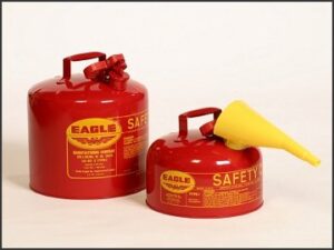 1GL SAFETY GAS CAN W/ FUNNEL