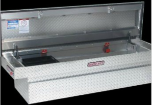 WEATHER GUARD ALUM. SADDLE BOX