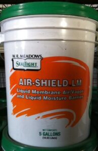 W.R. MEADOWS AIR-SHIELD LM- ONE COMPONET (5 GALLON)