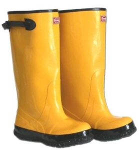 YELLOW SLICKER BOOT SIZE 7 TO 15