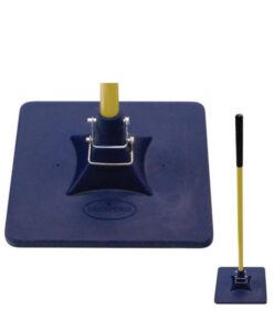 15" X 15" POLY TAMP FOR DECORATIVE CONCRETE STAMPS.