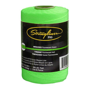 Stringliner Mason’s Braided Line Replacement Rolls – 1/2 Lb. 500′ - Green