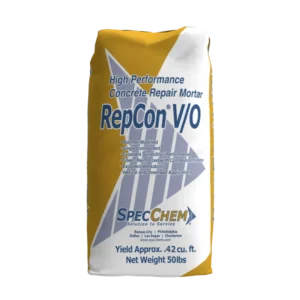 SPECCHEM REPCON V/O - Single Component Polymer-Modified Concrete Repair Mortar With Corrosion Inhibitor